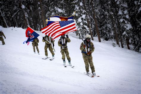 10th Mountain Division Trooper in Vail Village
