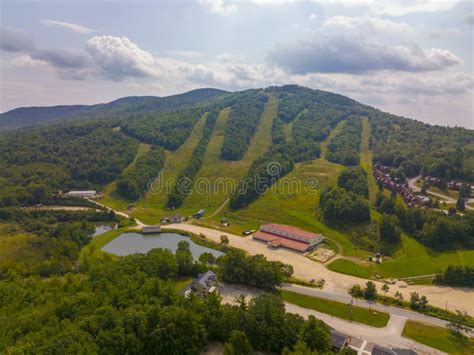 Aerial view of Crotched Mountain