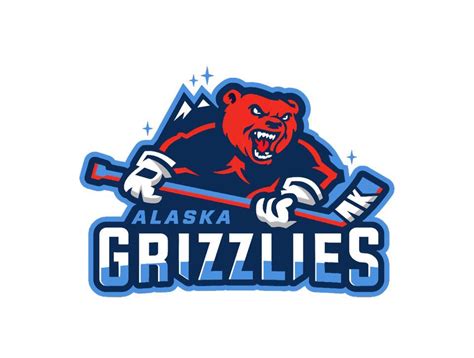 Alaska Grizzlies Logo