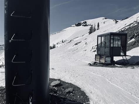 All that remains of the Weiss Knob Lift Shack that housed the rope-tow.