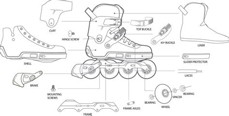 Anatomy of a Hockey Skate