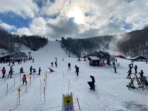Appalachian Ski Mountain Skiers