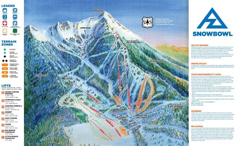 Arizona Snowbowl Trail Map