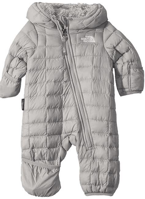 Baby snowsuit features