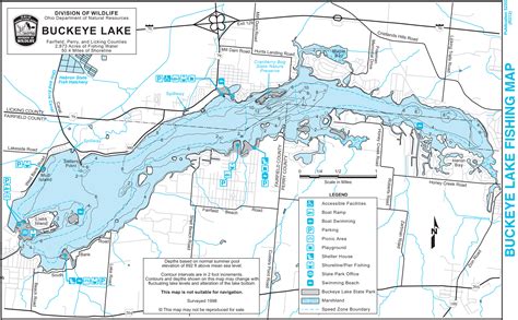 Buckeye Lake Map