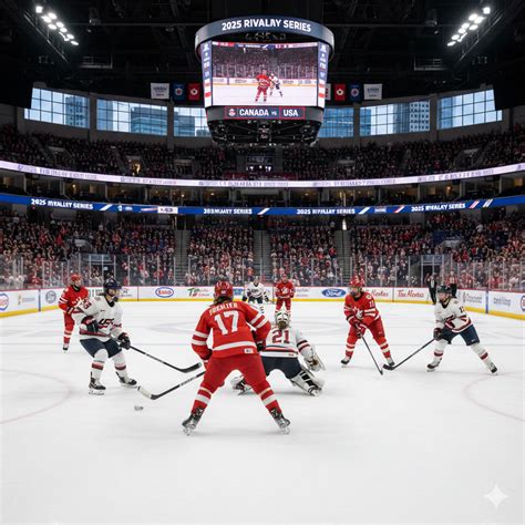 Canada vs USA Hockey