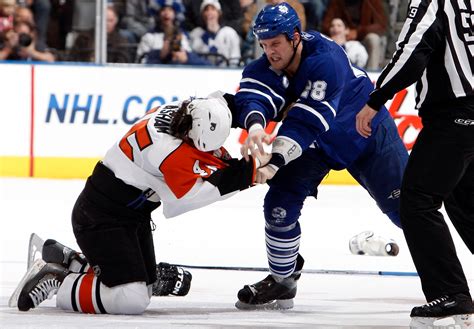 Colton Orr Fighting
