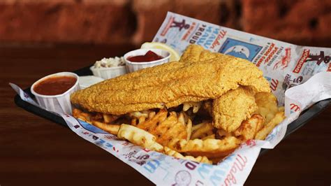 Combination Fried Catfish and Shrimp Basket