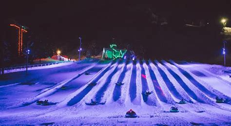 Cosmic Tubing at Mt. Hood Ski Bowl