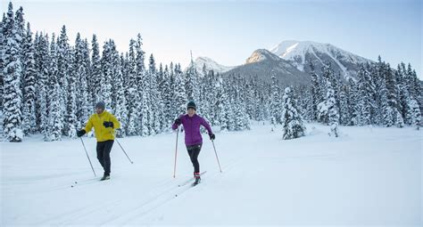 Cross country skiing trail