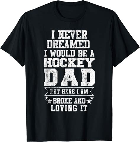Custom Hockey Dad T-Shirt