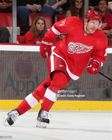 Daniel Alfredsson with Detroit Red Wings