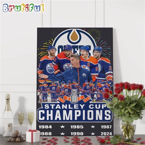 Edmonton Oilers Playoff Poster