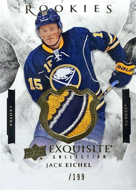 Exquisite Collection Rookies Patch Jack Eichel