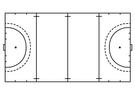 Field Hockey Field Layout