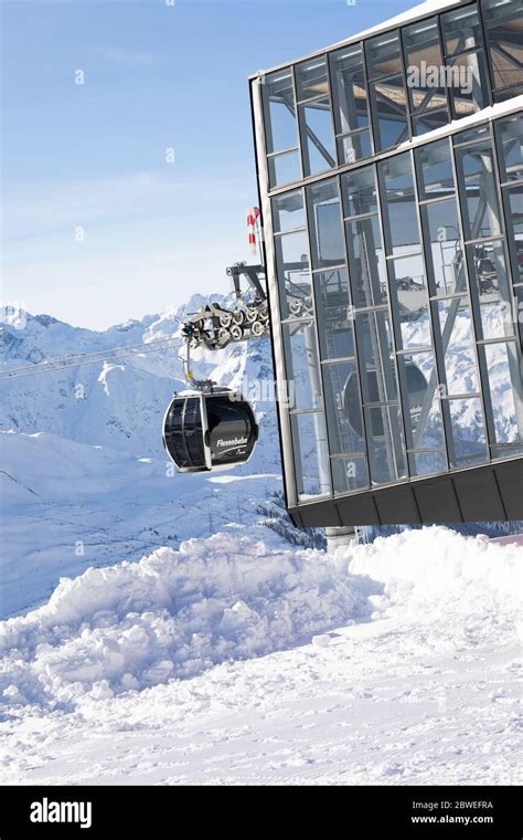 Flexenbahn lift in Arlberg