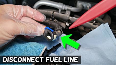 Fuel Filter Line Disconnection