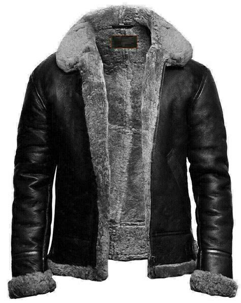 Fur Lined Leather Jacket