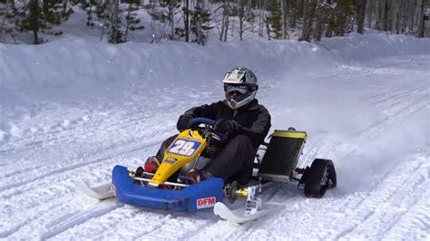 Go Kart Snow Modification