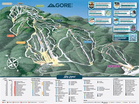 Gore Mountain Trail Map