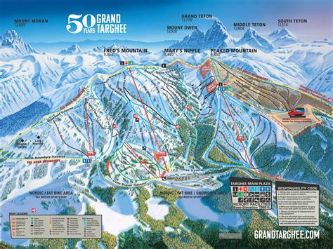 Grand Targhee Resort Trail Map