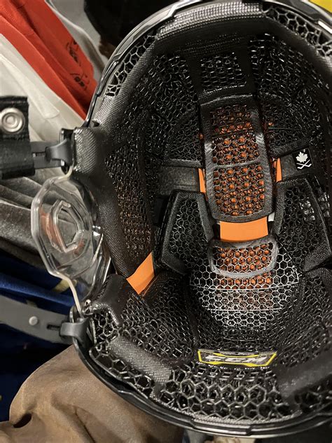 Hockey Helmet Interior