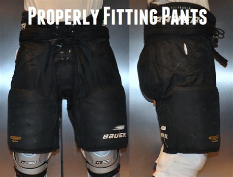 Hockey Pants Fit Guide