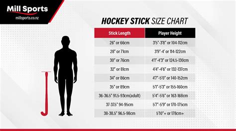 Hockey Stick Size Guide