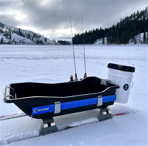 Ice Fishing Sled Organization