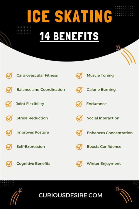 Ice Skating Benefits Infographic