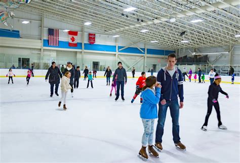 Ice Skating at Cabin John Ice Rink