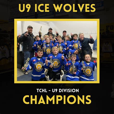 Ice Wolves Champions