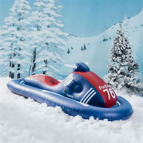 Inflatable Snowmobile Sled