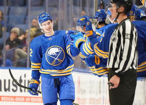 Jack Quinn with the Buffalo Sabres