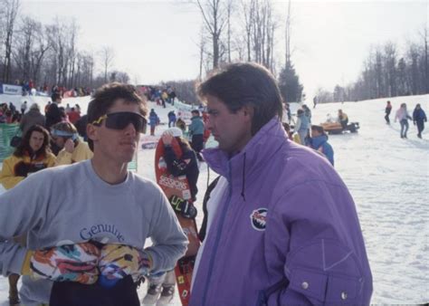 Jake Burton and Craig Kelly in the 80s