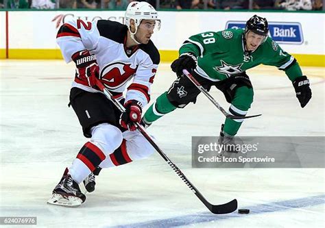 John Moore playing for the New Jersey Devils