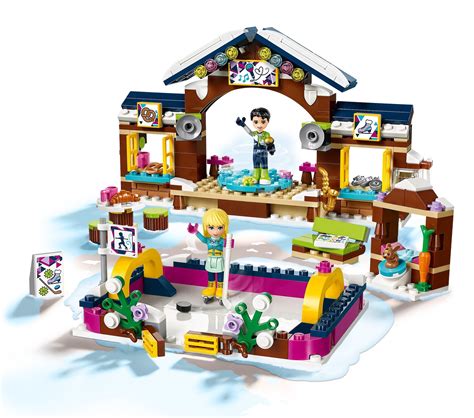 LEGO Friends Snow Resort Ice Rink Set