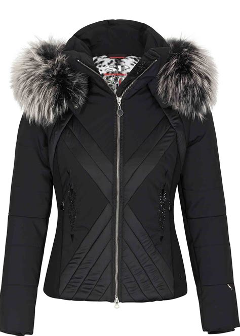 Ladies Black Ski Jacket