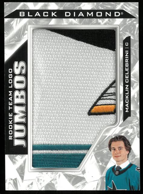 Macklin Celebrini Black Diamond Card