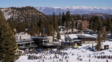 Mammoth Mountain Main Lodge Area