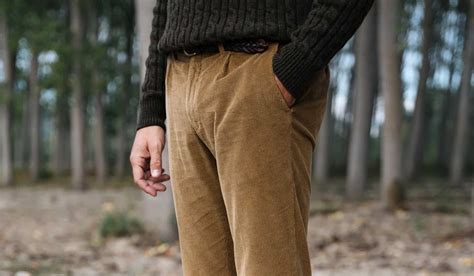 Man in winter pants
