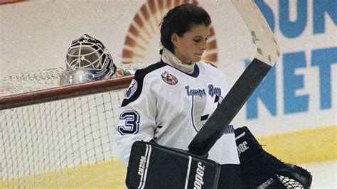 Manon Rheaume NHL debut