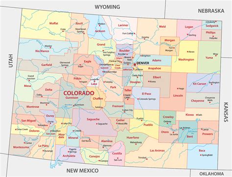 Map of Colorado