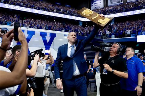 Mark Johnson with the Championship Trophy