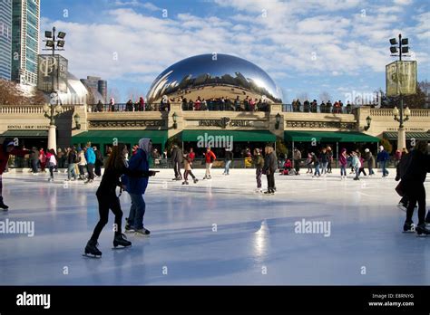 Millennium Park Ice Skating Rink