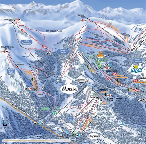 Morzine Piste Map