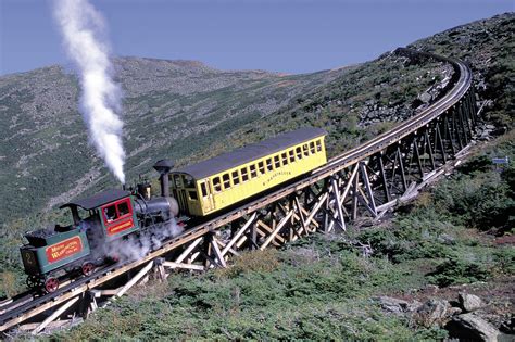 Mt Washington Cog Railway train
