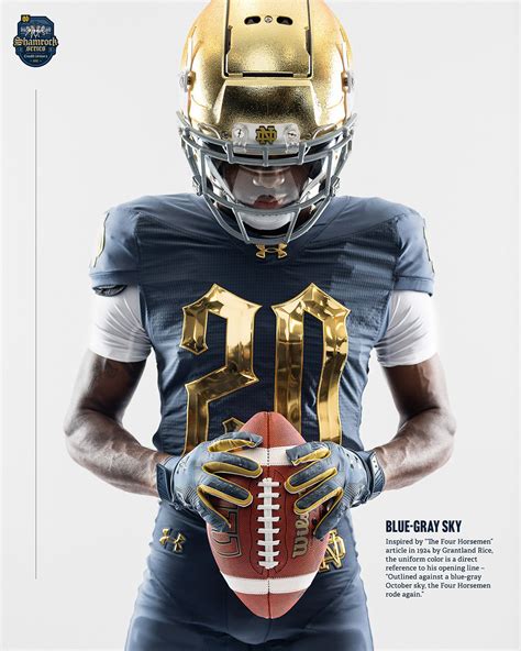 Notre Dame Shamrock Series Uniform