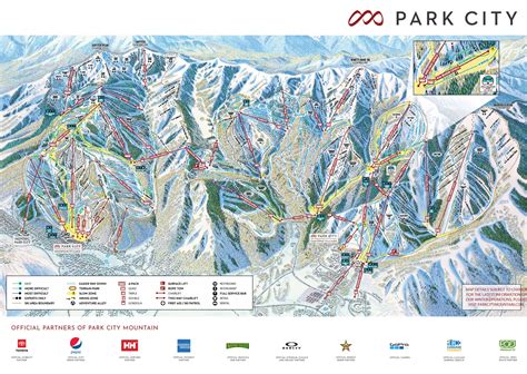 Park City Ski Resort Map