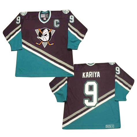 Paul Kariya Mighty Ducks Jersey